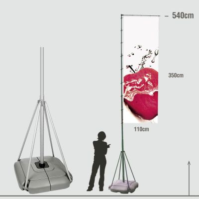 Fahnenmast MegaFlagpole 540